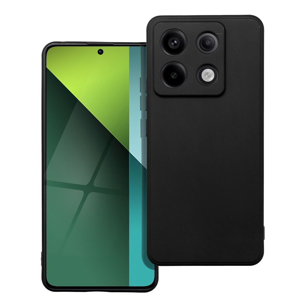 matný obal pre XIAOMI Redmi Note 13 Pro 5G čierny
