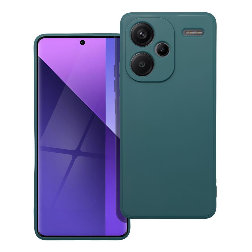 matný obal pre XIAOMI Redmi Note 13 Pro Plus 5G tmavo zelený