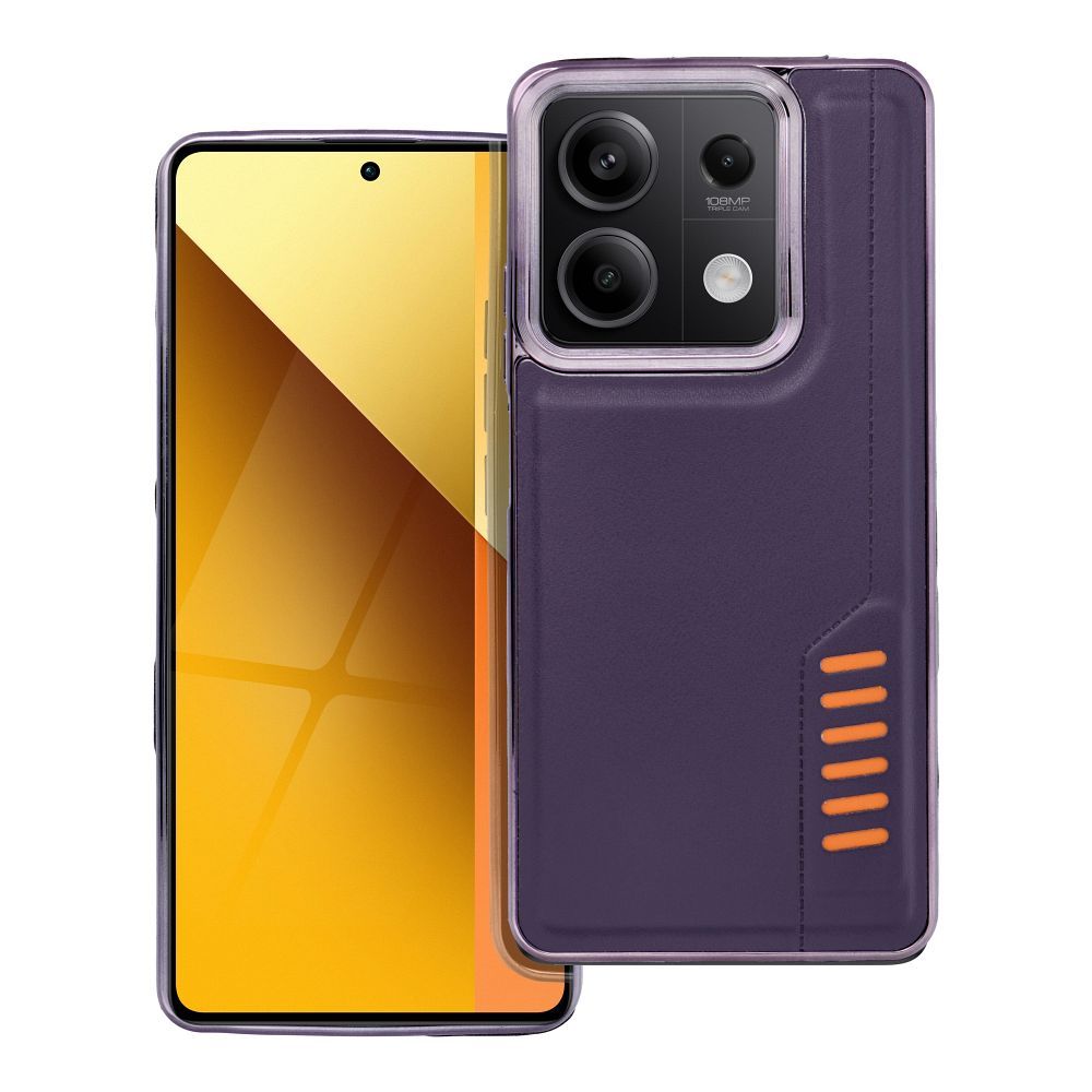 odolný elegantný obal pre XIAOMI Redmi Note 13 5G tmavo fialový