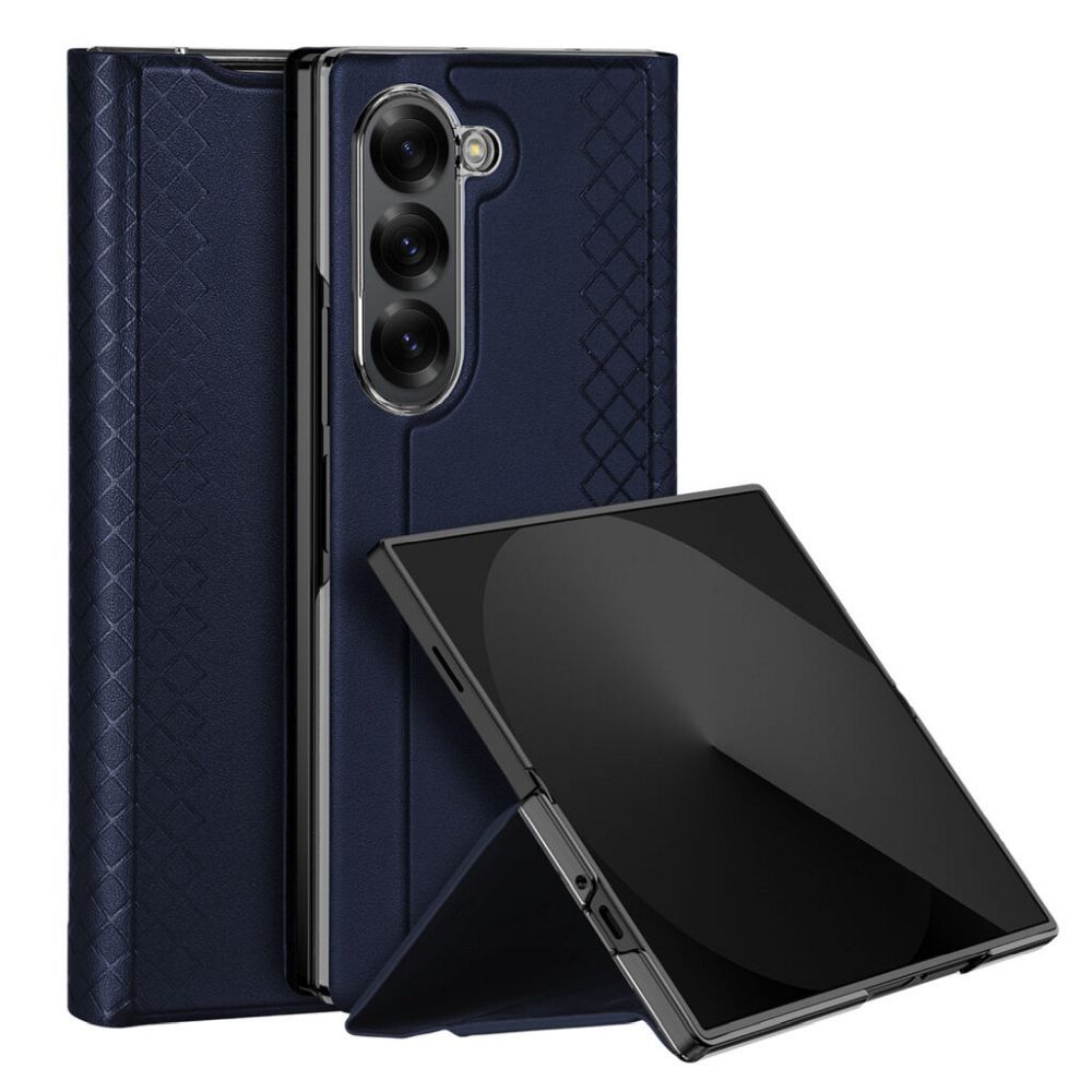 DUX DUCIS obal BRIL with pen holder pre SAMSUNG Z Fold6 5G modrý