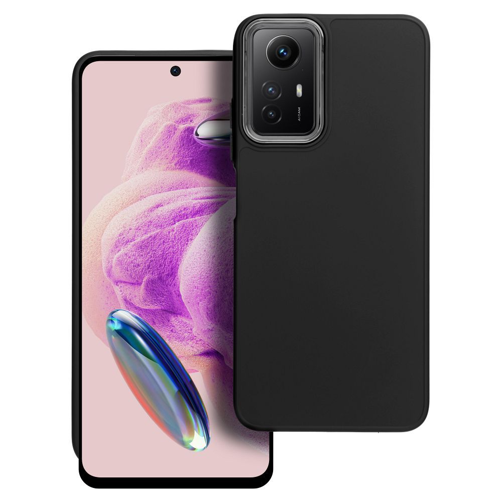 odolný obal s kovovými prvkami pre XIAOMI Redmi Note 12S čierny