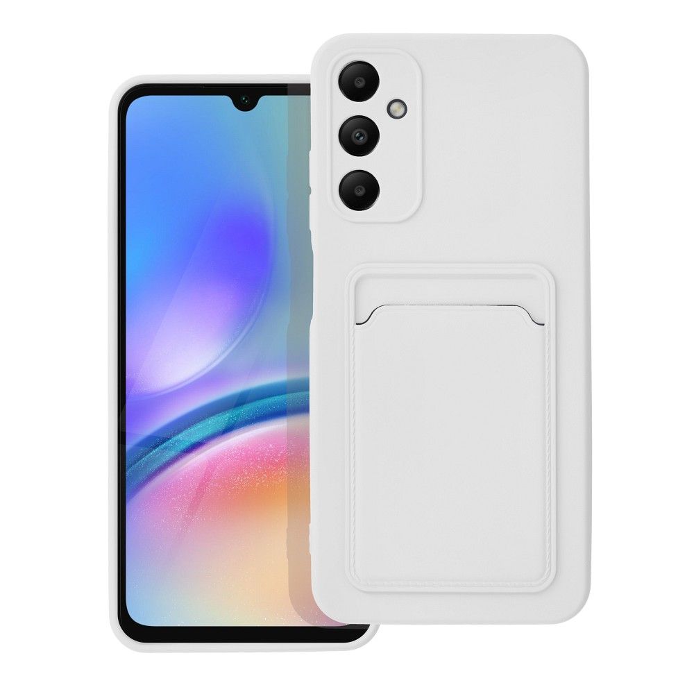 obal s miestom na karty pre SAMSUNG A05S biely
