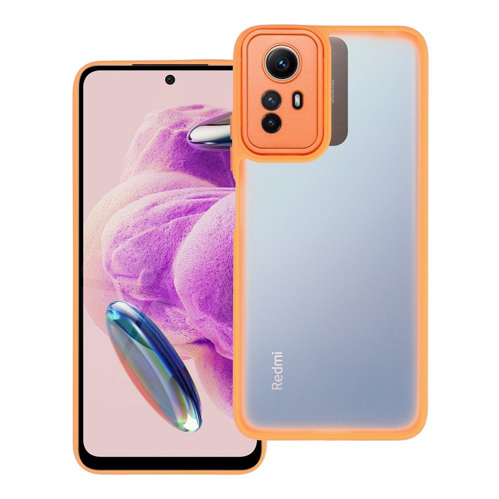 polopriehľadný obal pre XIAOMI Redmi Note 12S apricot crush