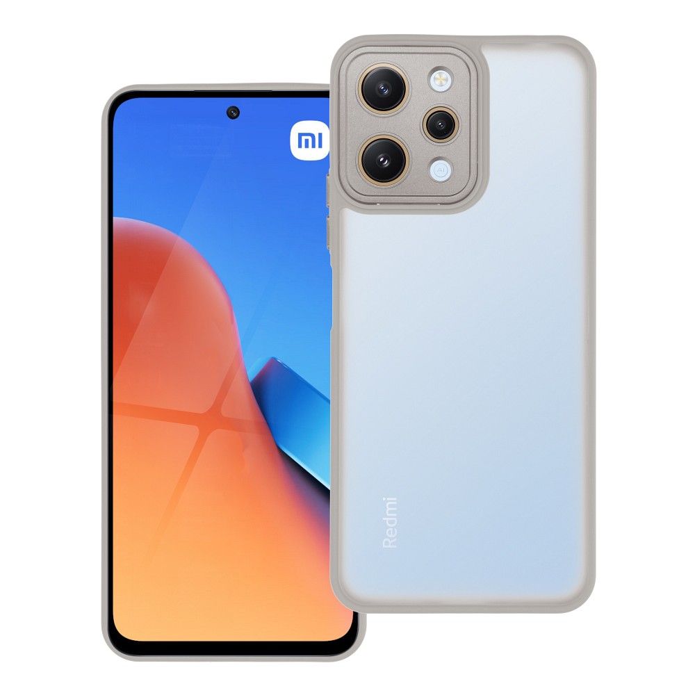 polopriehľadný obal pre XIAOMI Redmi 12 4G / 12 5G steel