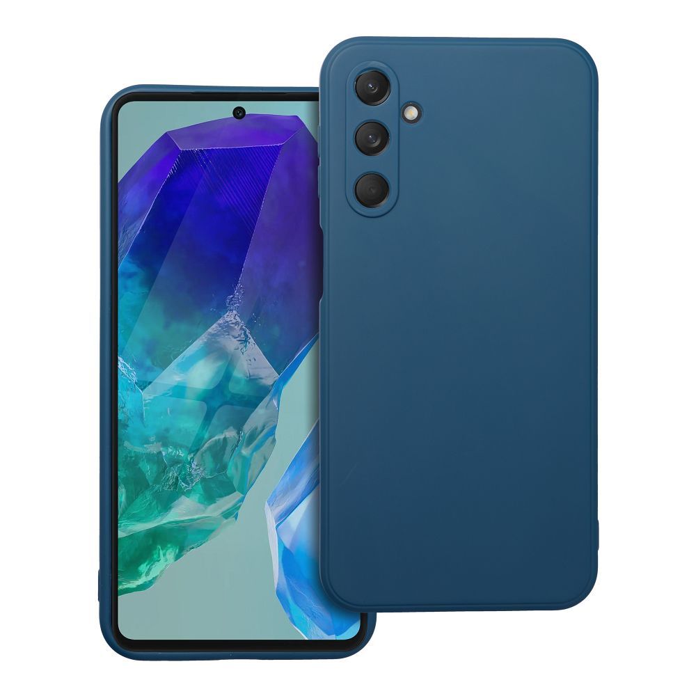 matný obal pre SAMSUNG M55 modrý