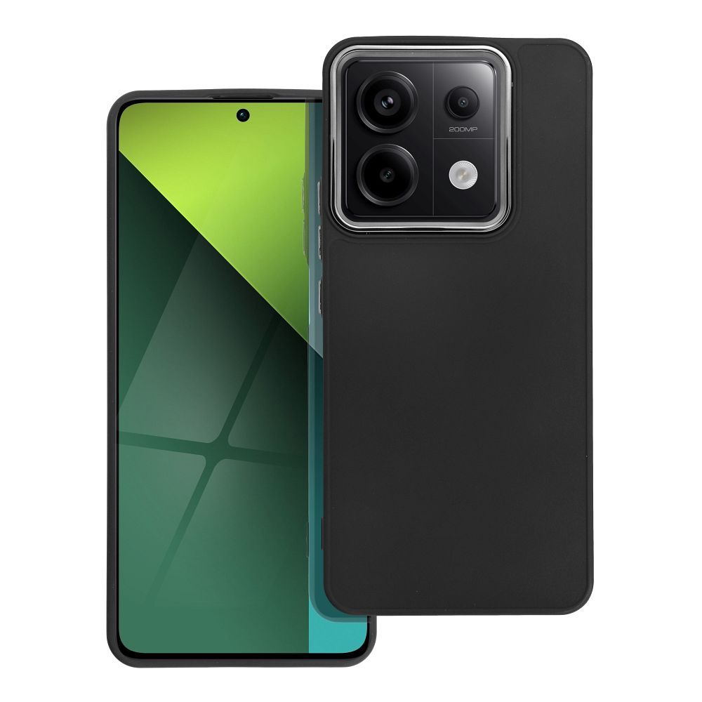 odolný obal s kovovými prvkami pre XIAOMI Redmi Note 13 Pro 5G čierny