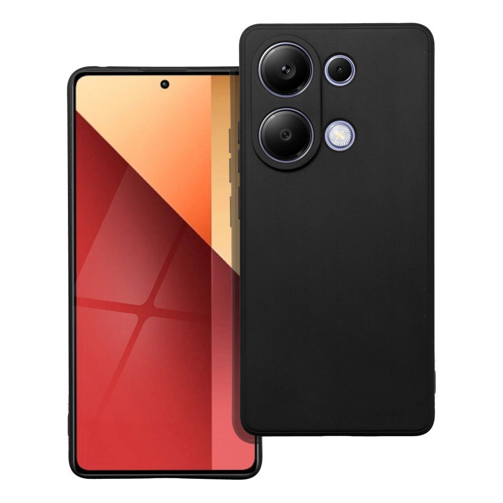 matný obal pre XIAOMI Redmi Note 13 Pro 4G čierny