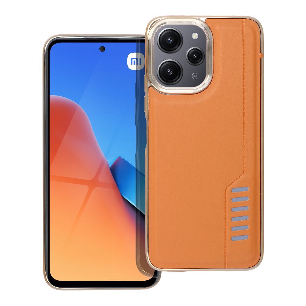 odolný elegantný obal pre XIAOMI Redmi 12 4G / 12 5G hnedý