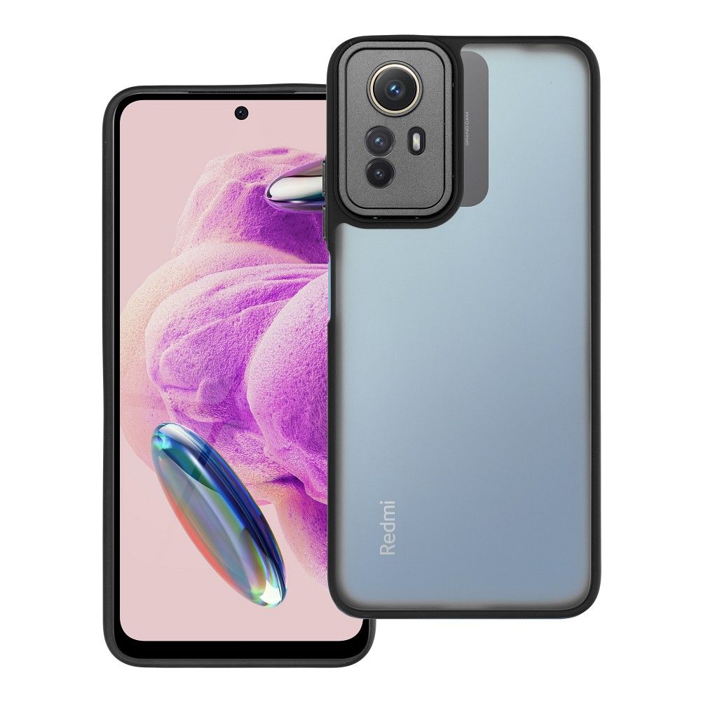 polopriehľadný obal pre XIAOMI Redmi Note 12S čierny