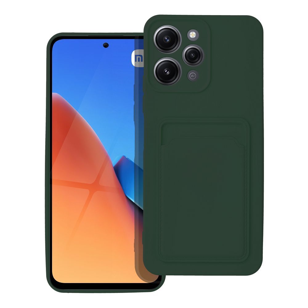 obal s miestom na karty pre XIAOMI Redmi 12 4G zelný