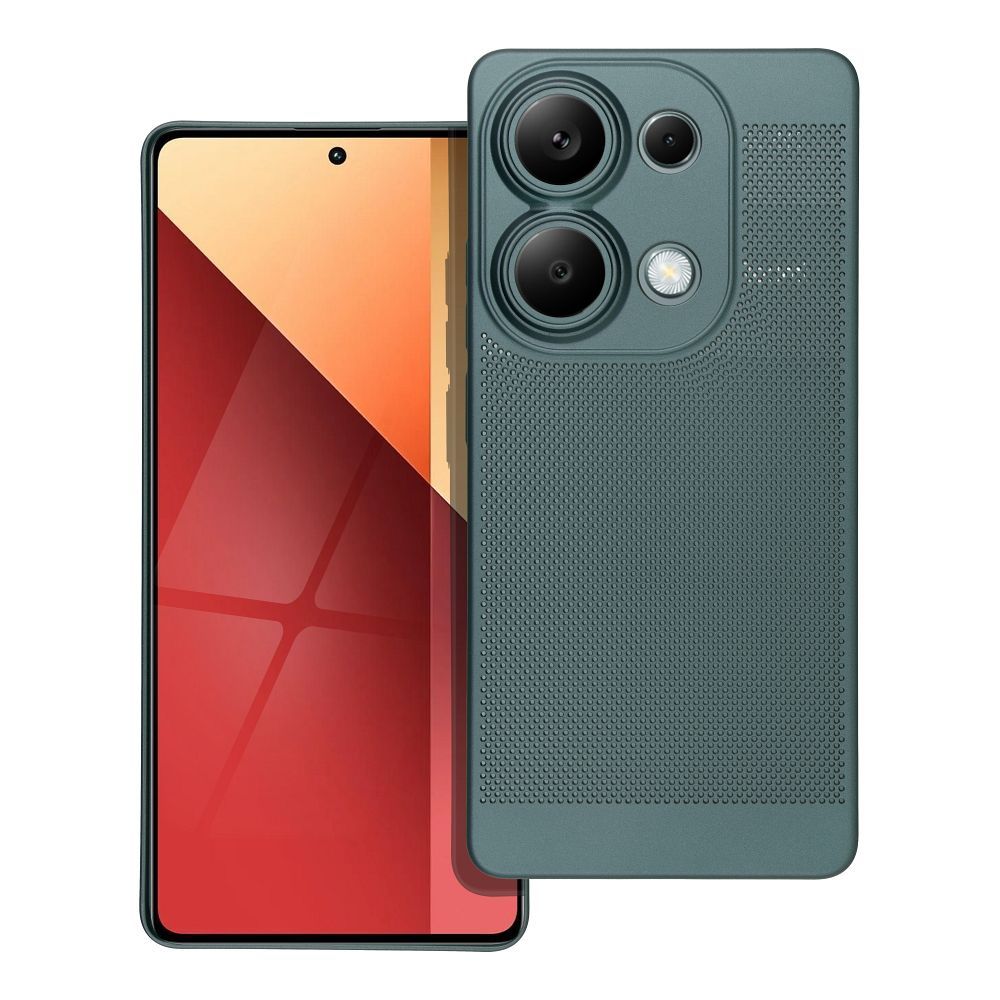 odľahčený obal pre XIAOMI Redmi Note 13 Pro 4G / POCO M6 Pro 4G zelný