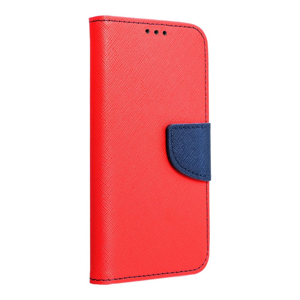 Knižkový obal na XIAOMI Redmi Note 12 Pro Plus 5G červený / námornícky