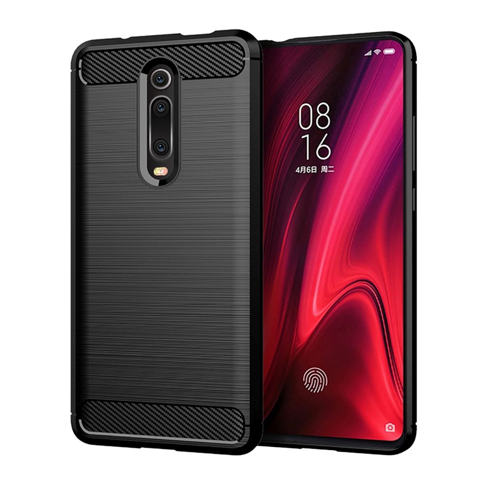 karbónový obal pre XIAOMI Redmi 9T / Poco M3 čierny