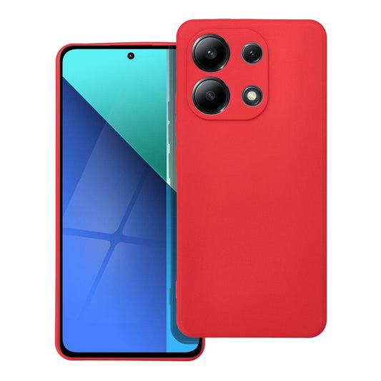 SOFT obal pre XIAOMI Redmi Note 13 4G červený