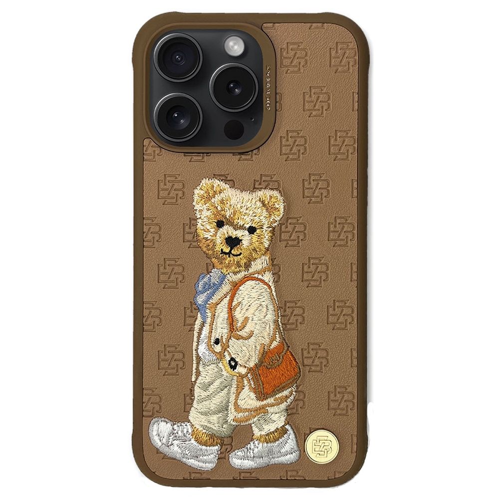 ZUCK BEAR obal PARIS GENTLEMAN pre iPhone 15 Pro Max bag