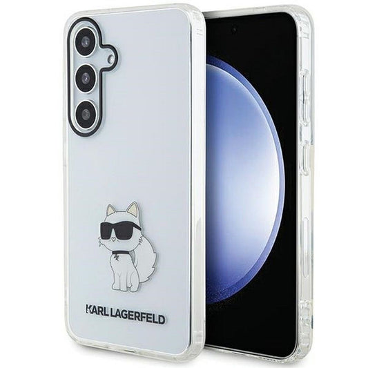 KARL LAGERFELD obal pre SAMSUNG S24 KLHCS24SHNCHTCT (IML NFT CHOUPETTE) priehľadný