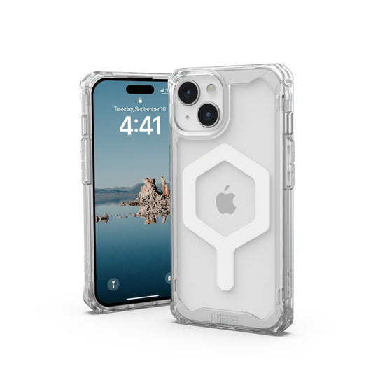 UAG Urban Armor Gear obal PLYO s funkciou MagSafe pre iPhone 15 ice biely