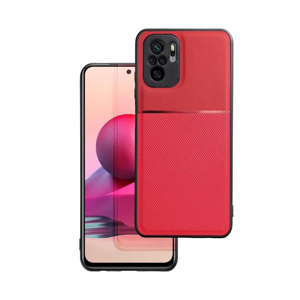 elegantný obal pre XIAOMI Redmi Note 10 Pro / Note 10 Pro Max červený