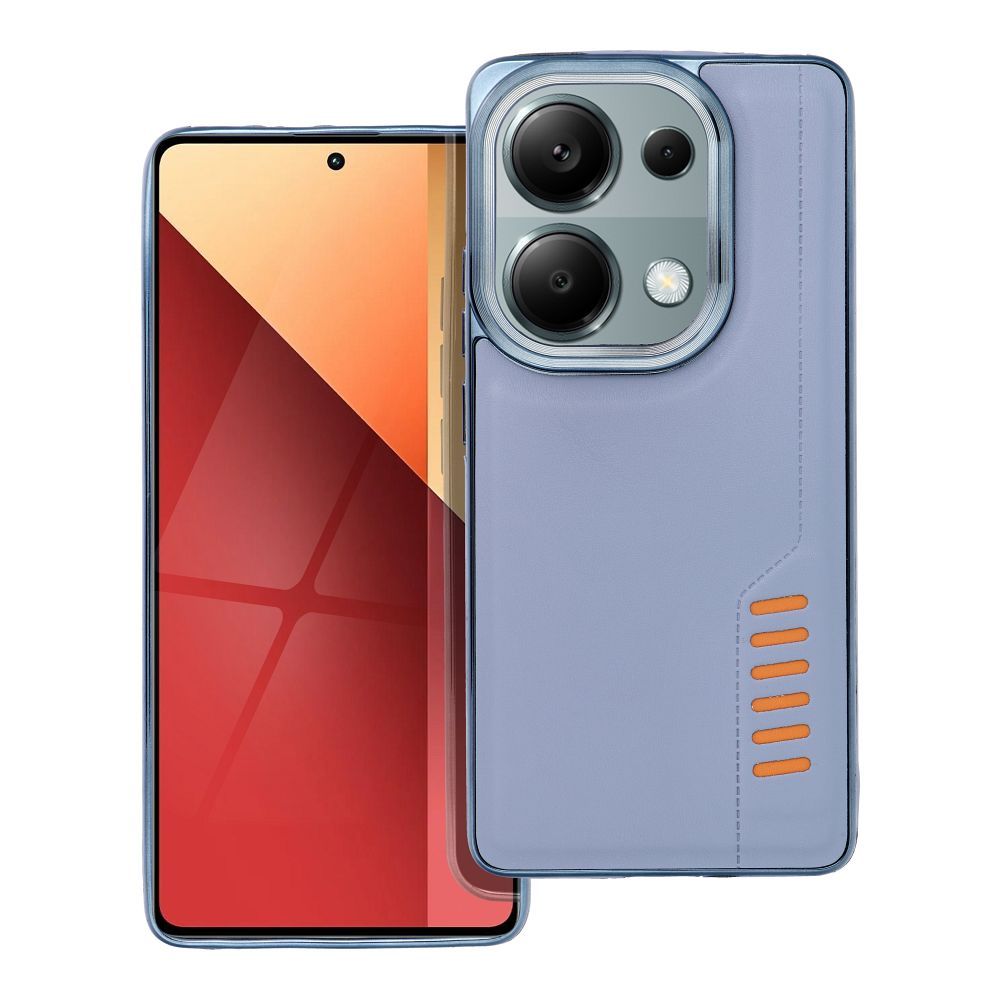 odolný elegantný obal pre XIAOMI Redmi Note 13 Pro 4G / POCO M6 Pro 4G modrý