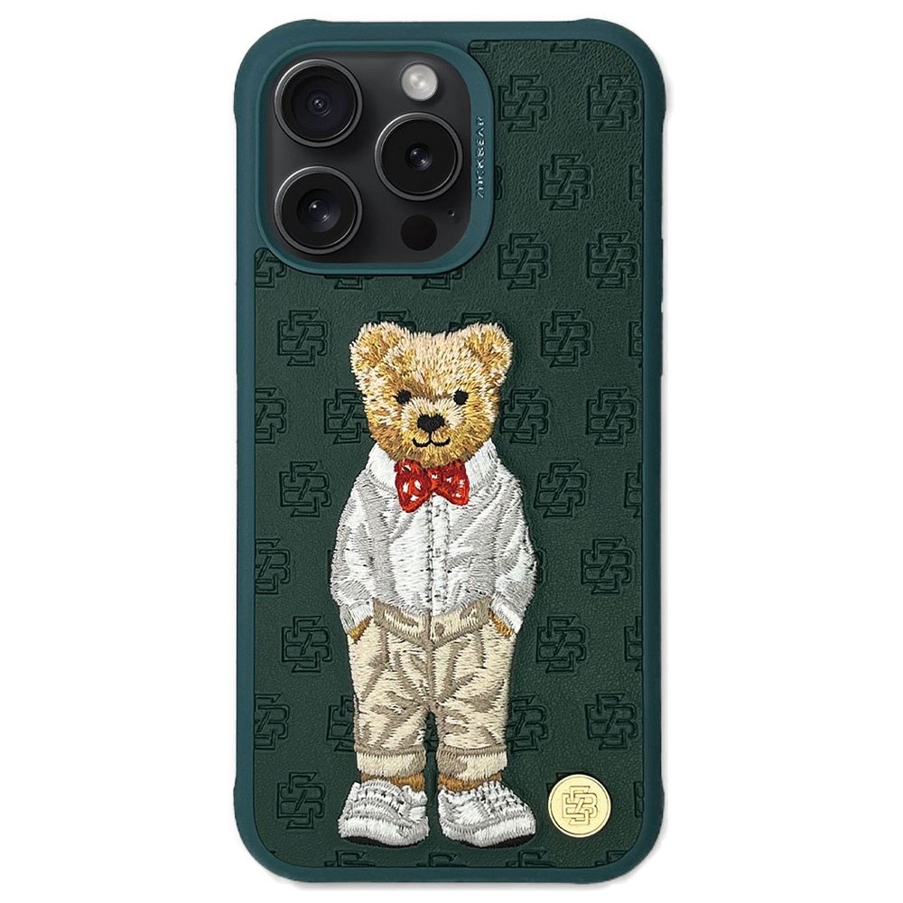 ZUCK BEAR obal PARIS GENTLEMAN pre iPhone 15 Pro Max bow tie