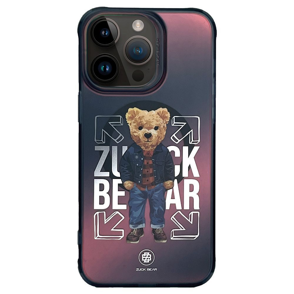 ZUCK BEAR obal CALIpreNIA COOL MAG s funkciou MagSafe pre iPhone 15 Pro Max jeans