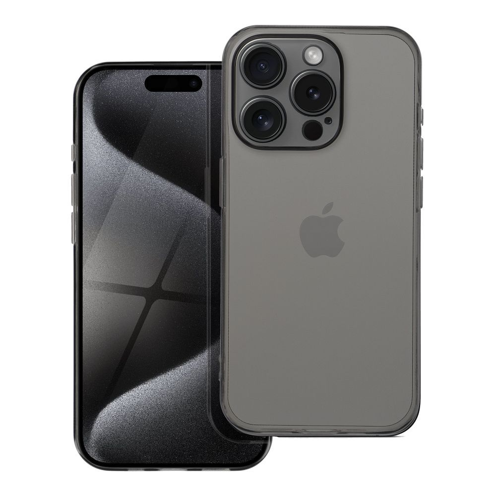 prémiový tenký obal pre iPhone 13 Pro transprent čierny