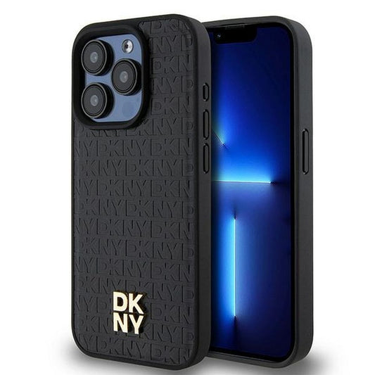 DKNY obal pre iPhone 15 Pro s funkciou MagSafe čierny