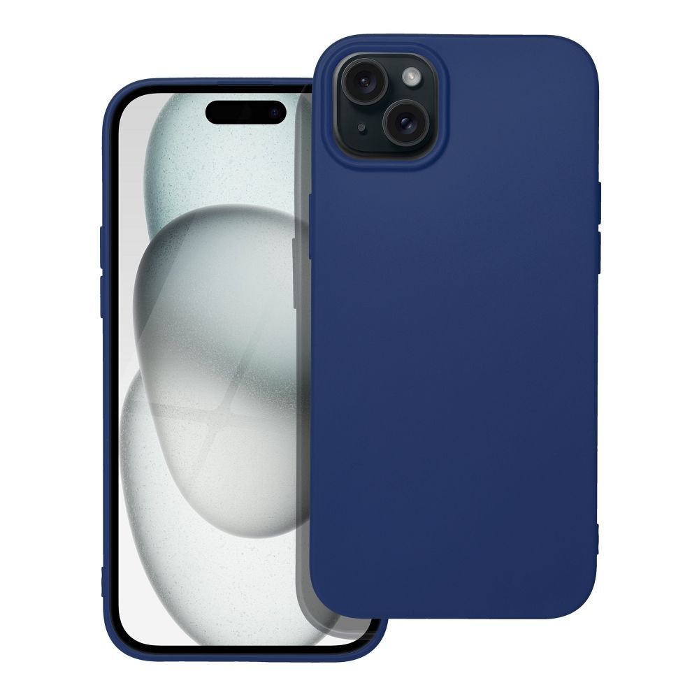 SOFT obal pre iPhone 15 PLUS tmavo modrý