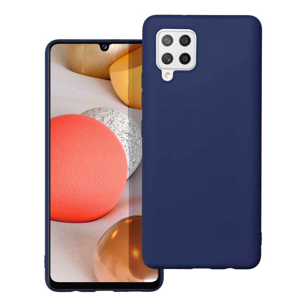 SOFT obal pre SAMSUNG A42 5G tmavo modrý