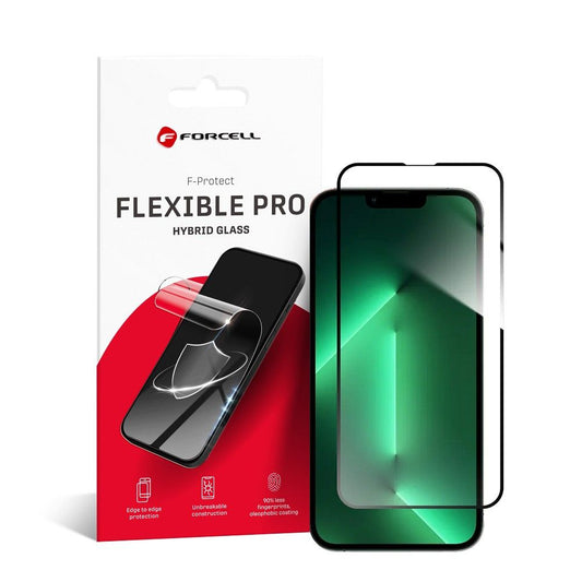 flexibilné nano sklo pre iPhone 13/13 Pro/14 čierny