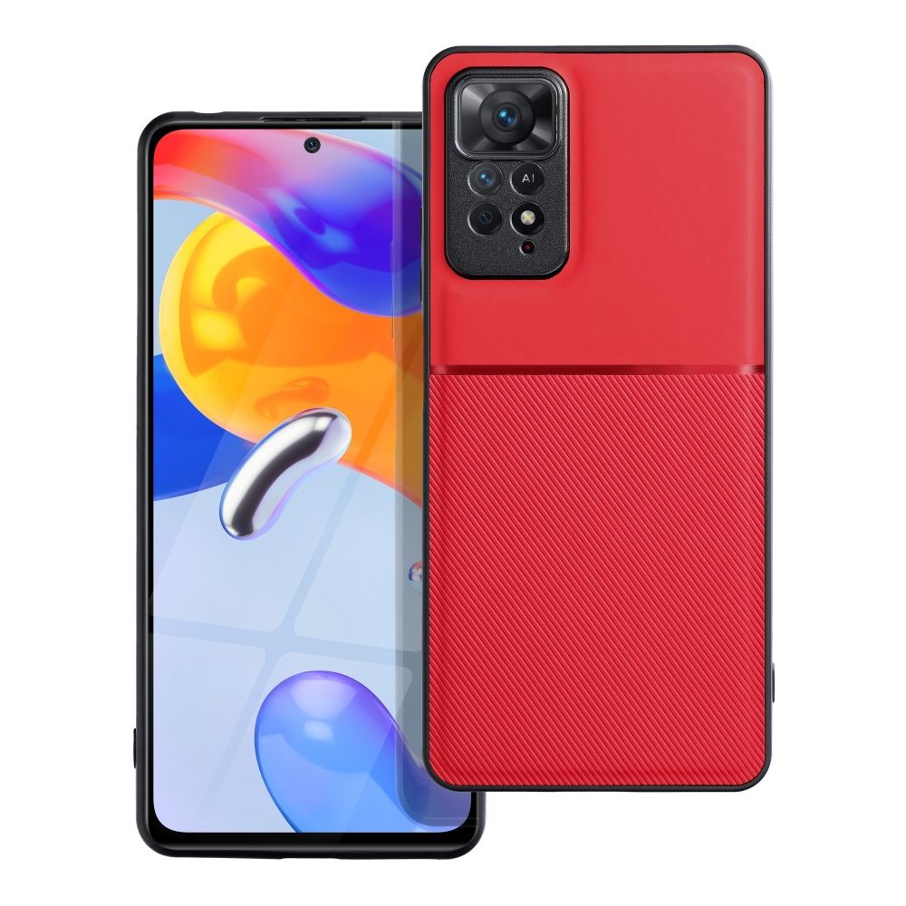 elegantný obal pre XIAOMI Redmi Note 11 Pro / 11 Pro 5G červený