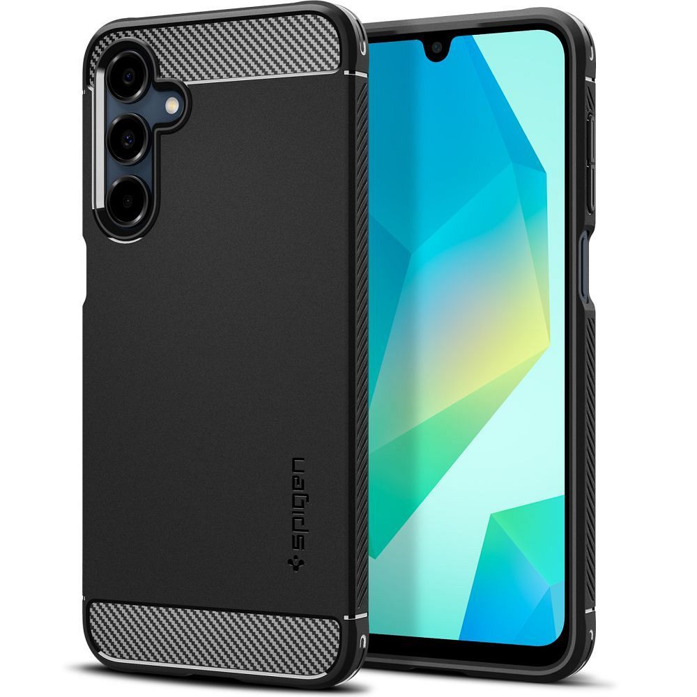 SPIGEN obal RUGGED ARMOR pre SAMSUNG A16 4G / 5G matte čierny