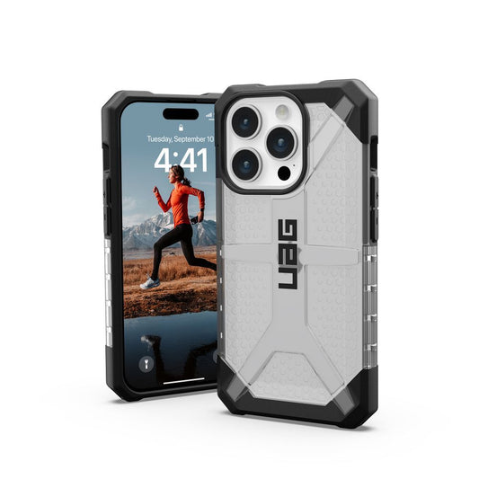 UAG Urban Armor Gear obal PLASMA pre iPhone 15 Pro ice