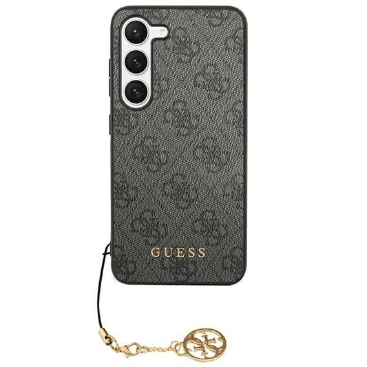 GUESS obal pre SAMSUNG S24 Ultra GUHCS24LGF4GGR (4G Charm) čierny