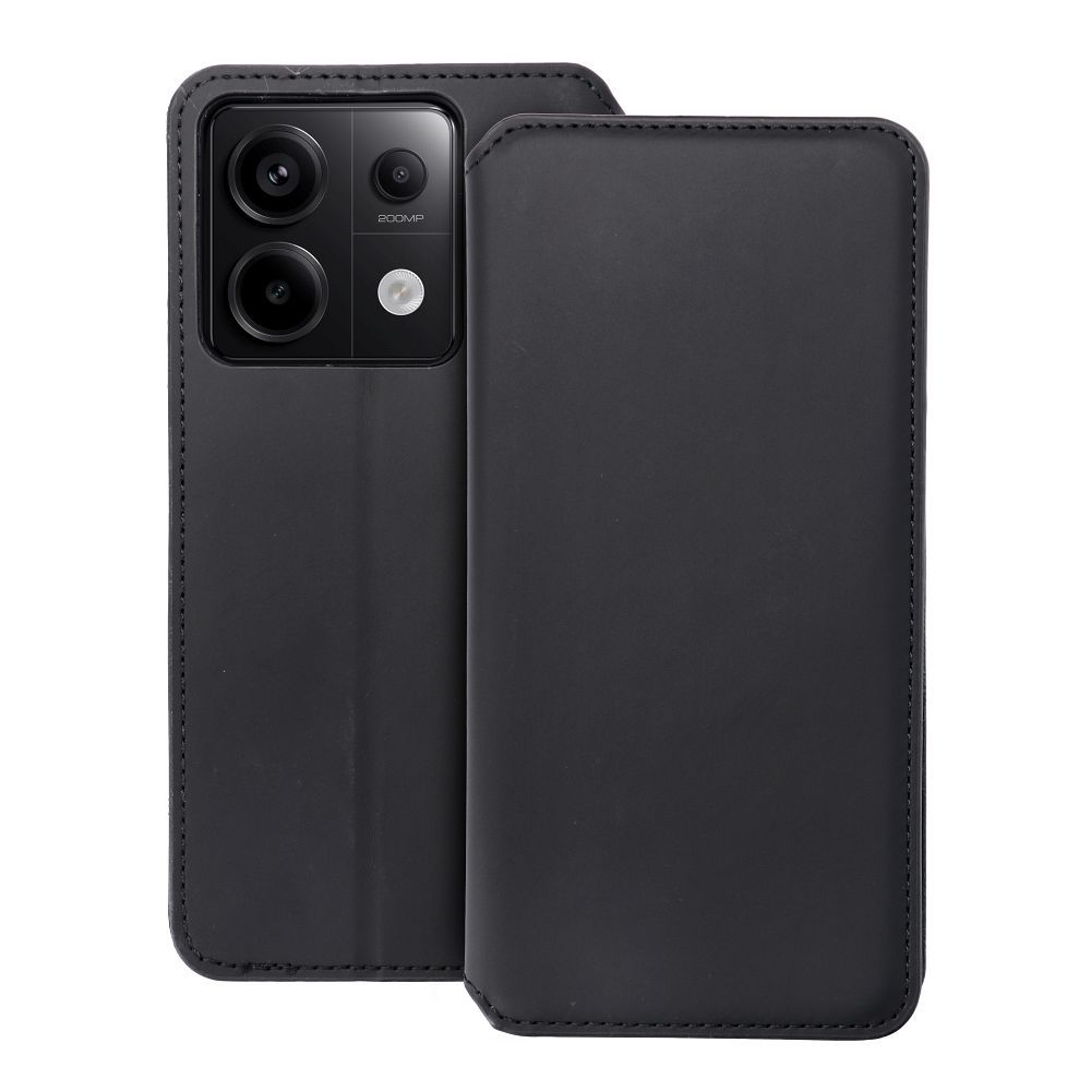 DUAL POCKET knižkový obal pre XIAOMI Redmi Note 13 Pro 5G čierny