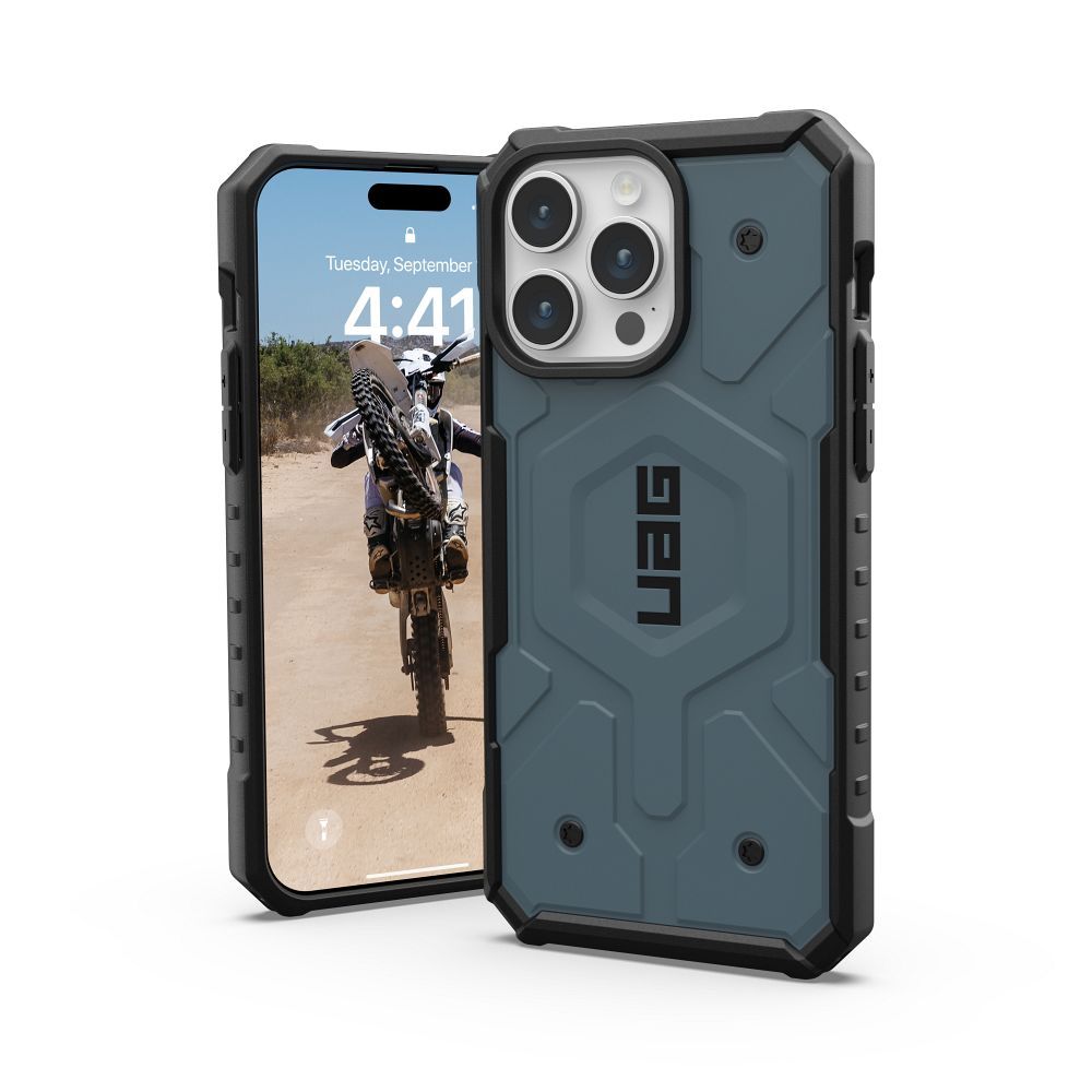 UAG Urban Armor Gear obal PATHFINDER s funkciou MagSafe pre iPhone 15 Pro Max cloud modrý