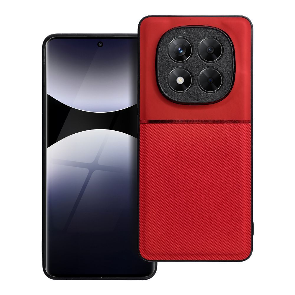 elegantný obal pre XIAOMI Redmi NOTE 14 PRO PLUS 5G červený