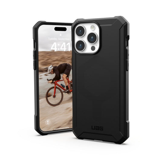 UAG Urban Armor Gear obal ESSENTIAL s funkciou MagSafe pre iPhone 15 Pro Max čierny