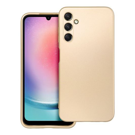 metalický obal pre SAMSUNG A25 5G zlatý