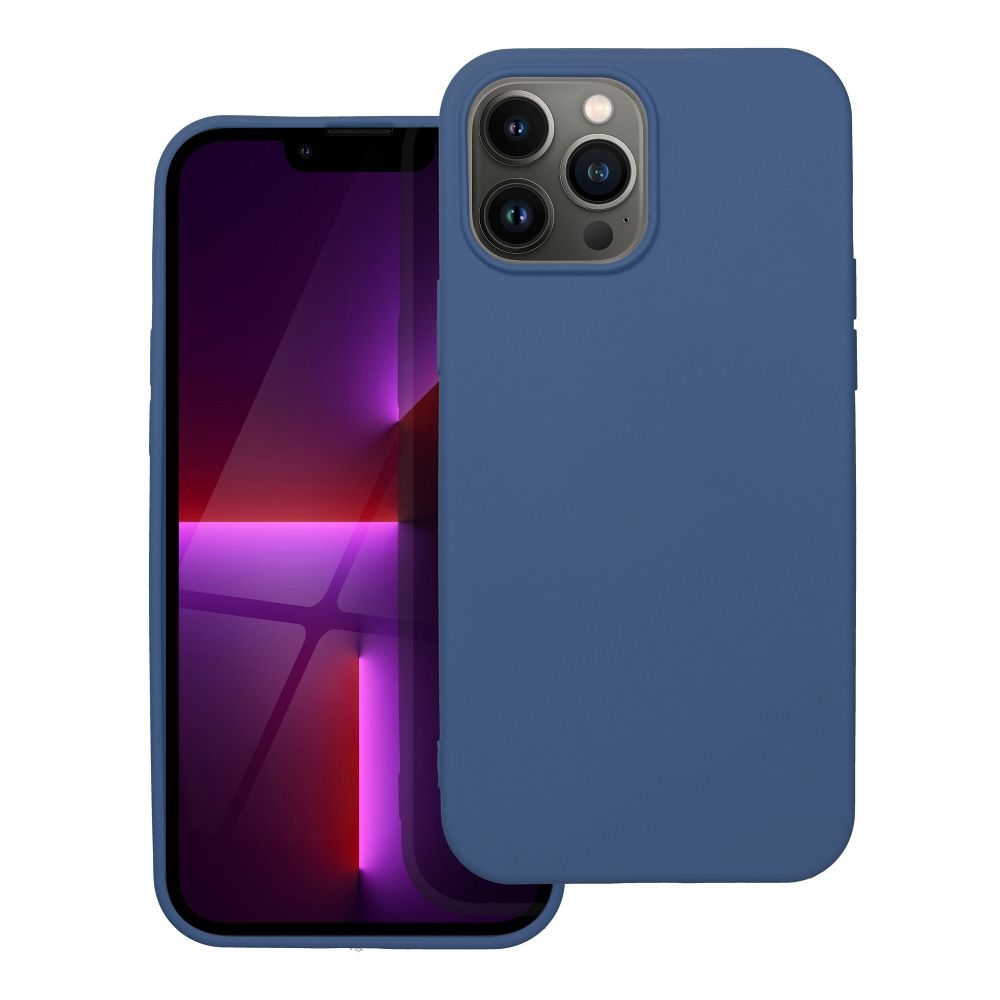 silikónový obal pre iPhone 13 Pro Max modrý