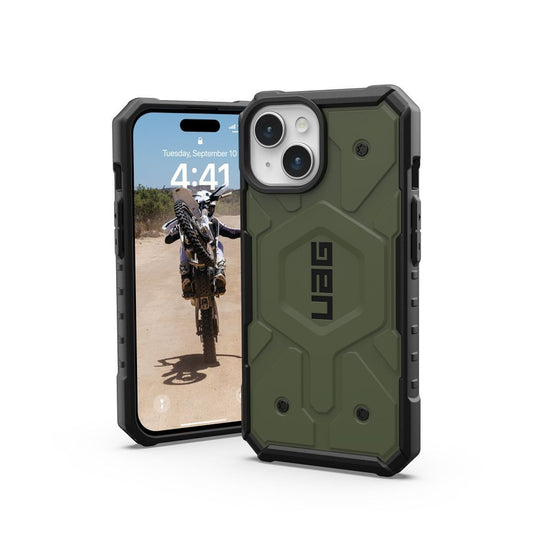 UAG Urban Armor Gear obal PATHFINDER s funkciou MagSafe pre iPhone 15 olive