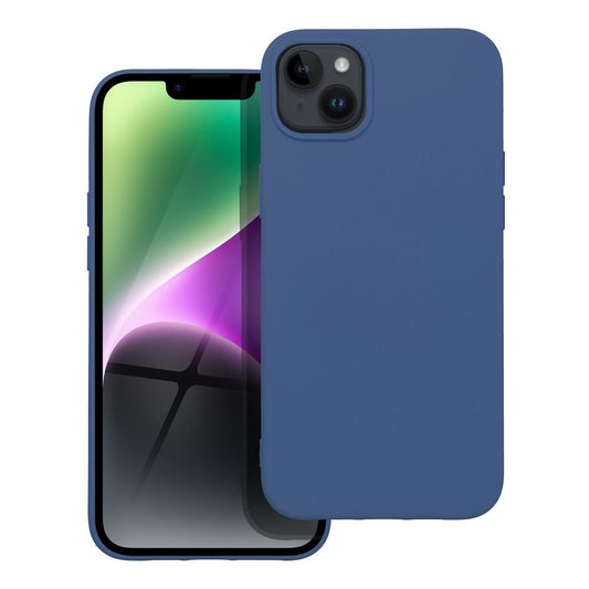 silikónový obal pre iPhone 14 Plus modrý