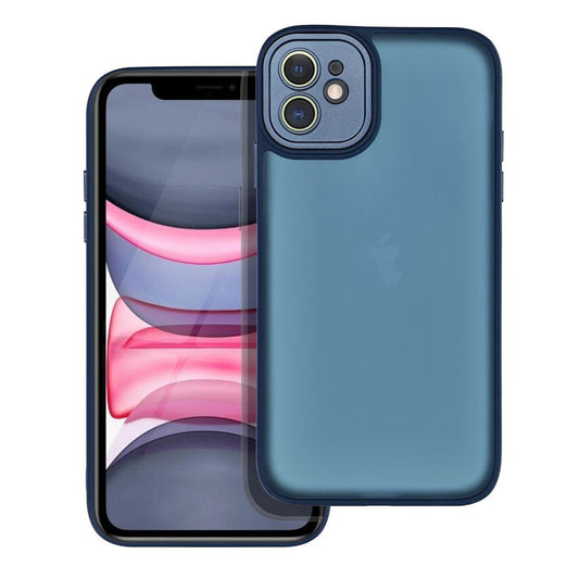 polopriehľadný obal pre iPhone 11 námornícky modrý