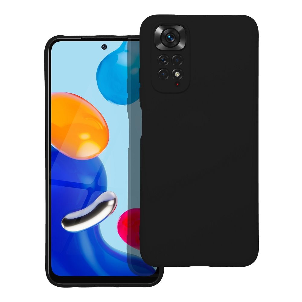 silikónový obal pre XIAOMI Redmi Note 11 / 11S čierny