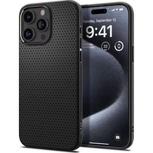 SPIGEN obal LIQUID AIR pre iPhone 16 Pro Max matte čierny