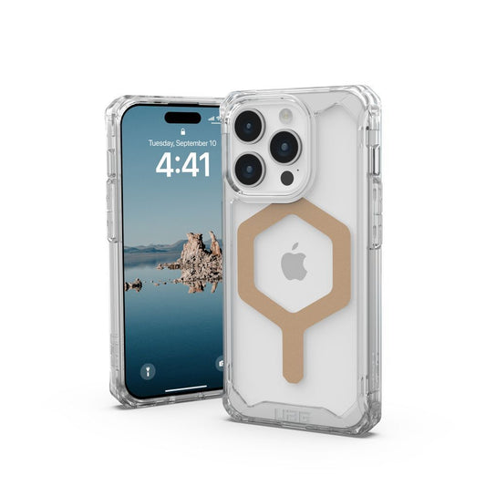 UAG Urban Armor Gear obal PLYO s funkciou MagSafe pre iPhone 15 Pro ice zlatý