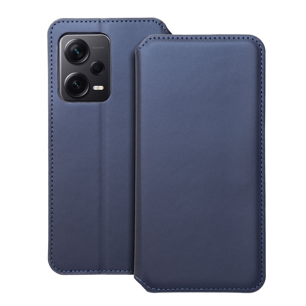 DUAL POCKET knižkový obal pre XIAOMI Redmi Note 12 Pro PLUS 5G námornícky