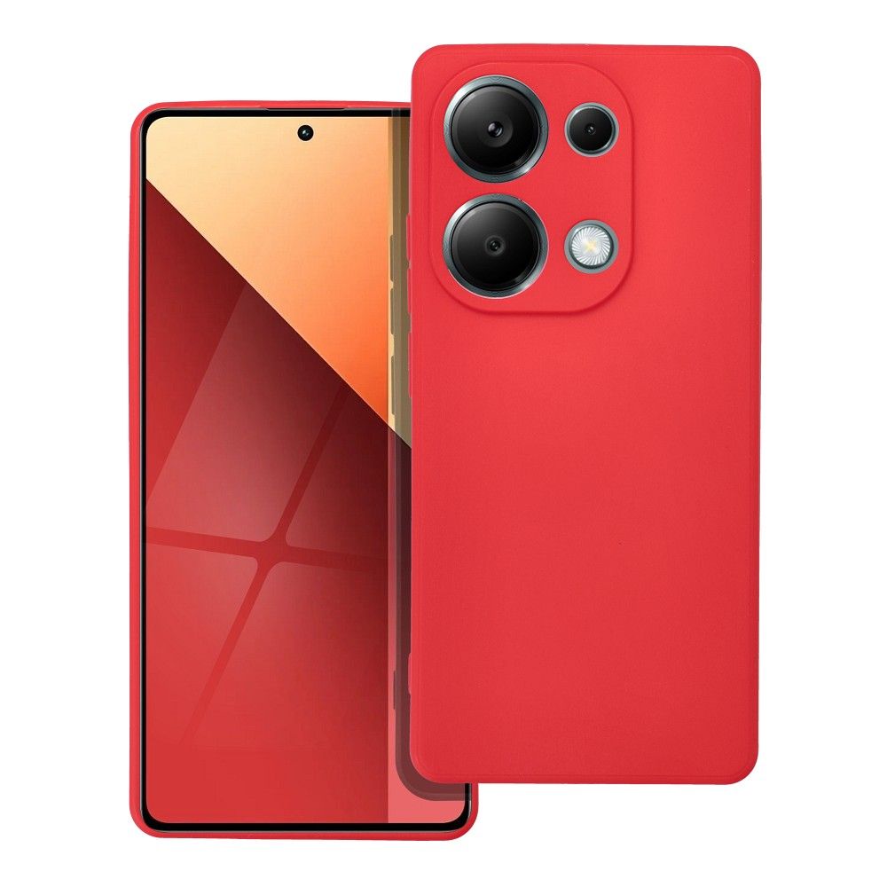 SOFT obal pre XIAOMI Redmi Note 13 Pro 4G červený