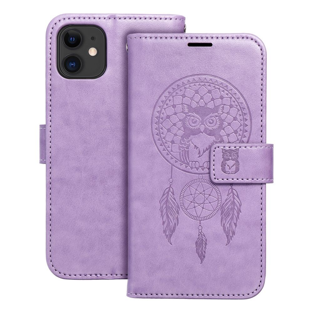 MEZZO knižkový obal pre iPhone 11 dreamcatcher fialový