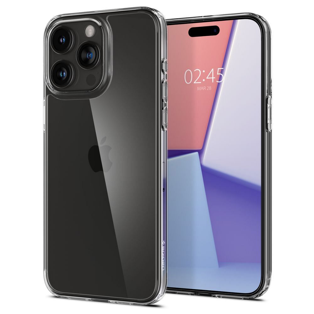 SPIGEN obal AIRSKIN HYBRID pre iPhone 15 Pro Max priehľadný